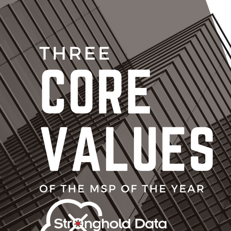 Three Core Values Of MSP Of The Year